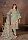 Maheruh By Al Karam Digital Printed Cotton Dress Material Wholesale Shop In Surat
